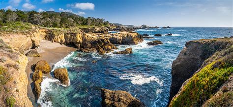 Foton Kalifornien Amerika Panorama Point Lobos Ocean Natur Klint