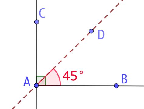 Angles De 90° Et 45° Un Peu De Mathématiques