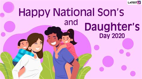 Festivals And Events News National Sons And Daughters Day 2020