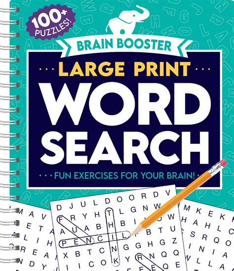 Word Search Large Print Printable