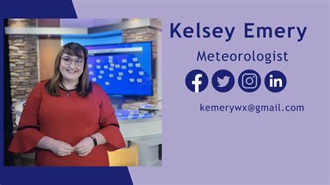 Meteorologist Kelsey Emery Demo Reel Youtube