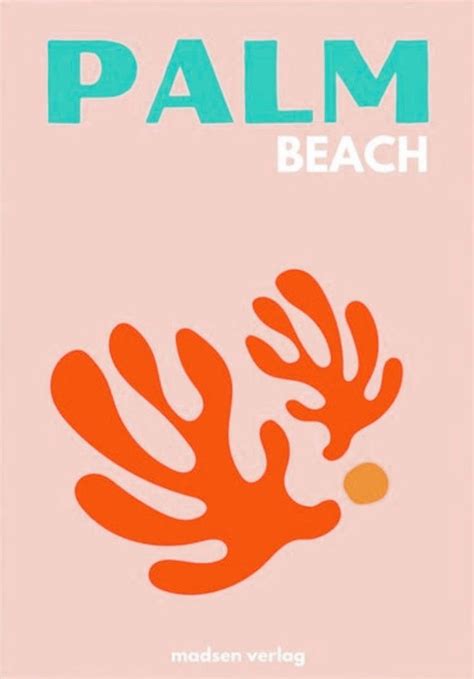 Palm Beach Poster Beach Wall Collage Preppy Wall Collage Picture