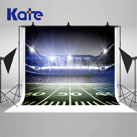 football fields lights night photography backdrops stadium football sidelines backgrounds for