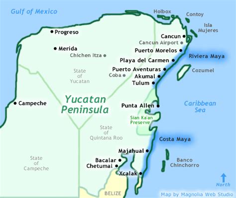 Mexico cancun map is the map detector. Map of Yucatan, Cancun, Riviera Maya & Costa Maya | Hidden Cancun