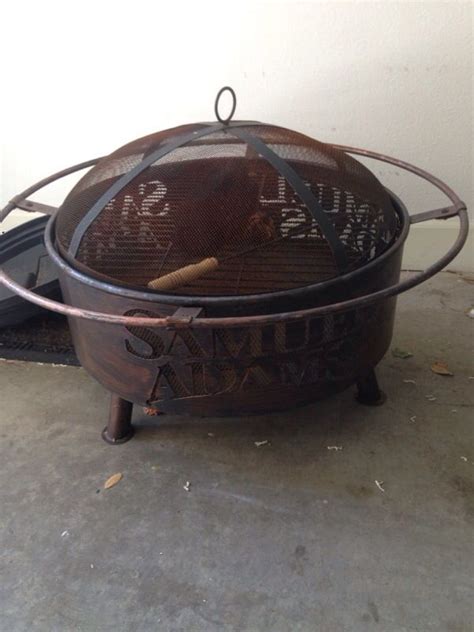 €50th.* oct 2, 1989 in kumasi, ghana. Sam Adams fire pit for Sale in Dallas, TX - OfferUp