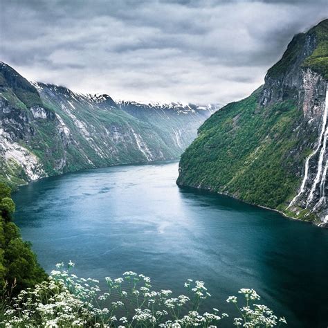 Seven Sisters Waterfall Norway Hd Wallpaper 118406 Baltana