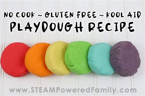 Cooked Playdough Recipe With Kool Aid Bryont Blog