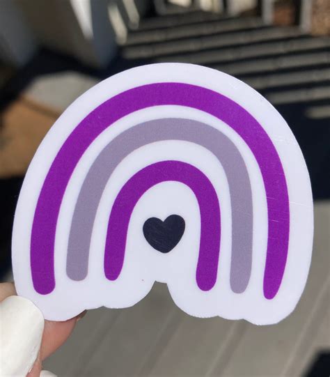 Asexual Pride Sticker Pack Etsy