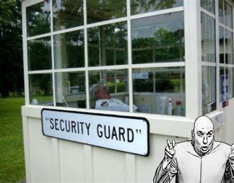 Security Guard Meme Guy