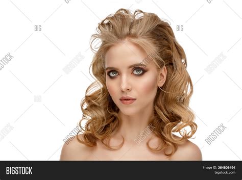curly blonde hair image and photo free trial bigstock