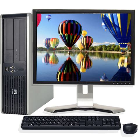 Hp Desktop Pc System Windows 10 Dual Core Processor 4gb Ram 250gb Hard