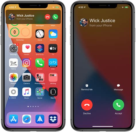 Ios 14s Compact Interface Phone Calls Facetime Siri And More