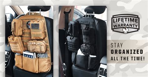 Tactical Molle Car Seat Organizer Free Worldwide Shipping Skullvibe