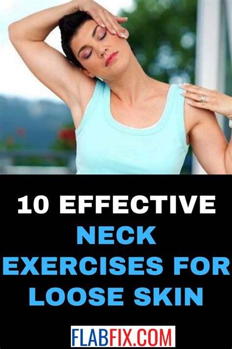 Effective Neck Exercises For Loose Skin Flab Fix