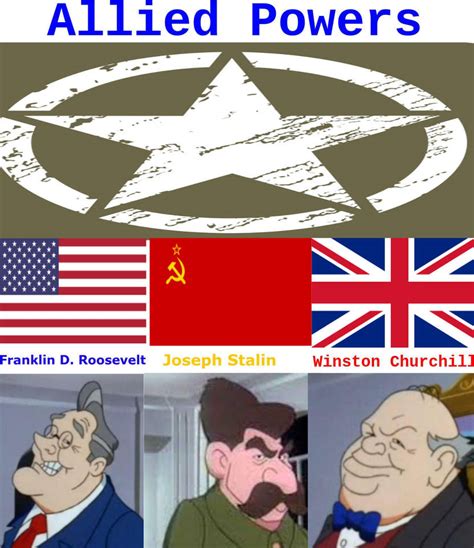 Ww2 Allied Powers By Jeffersonfan99 On Deviantart