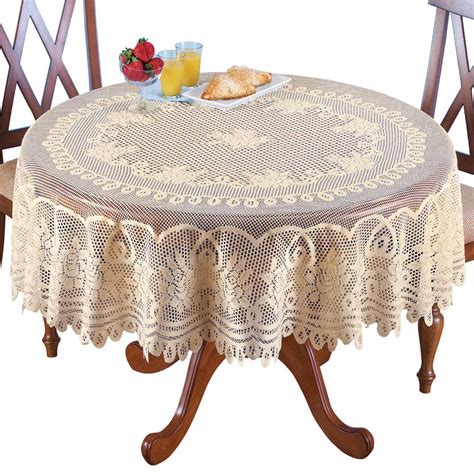 Crochet Pattern Round Tablecloth Free Patterns For Crochet