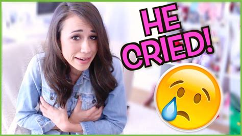 my boobs made him cry storytime youtube