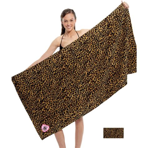 Leopard Print Beach Towel Just Imagine Promotions Online Store