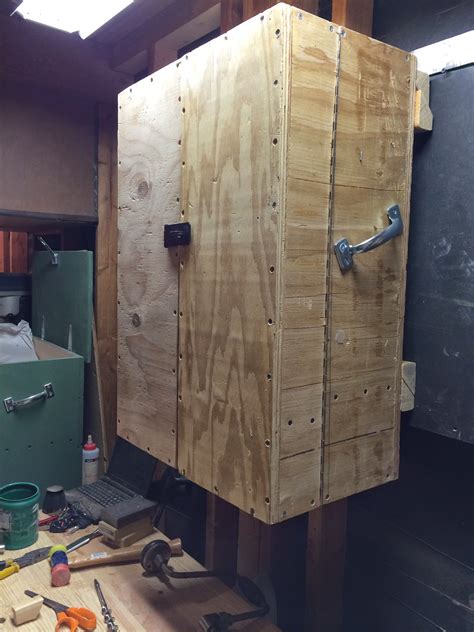 Cabinet installation tools to trim shims. Under the Mountain Woodworks: Wall Hanging Tool Cabinet