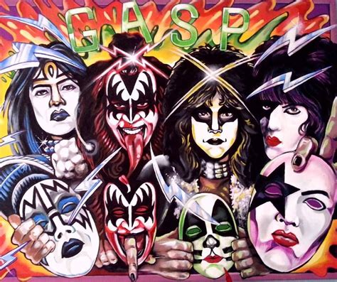 Kiss World Kiss Members Kiss Art Hot Band Star Children Rock Art