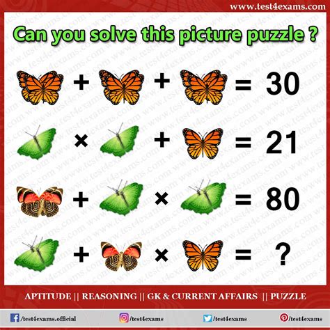 Picture Puzzle Test 4 Exams