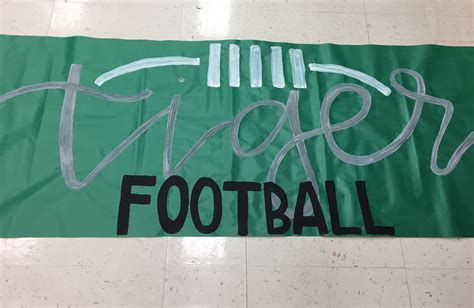 Football Spirit Sign School Spirit Posters Cheer Signs Spirit Signs