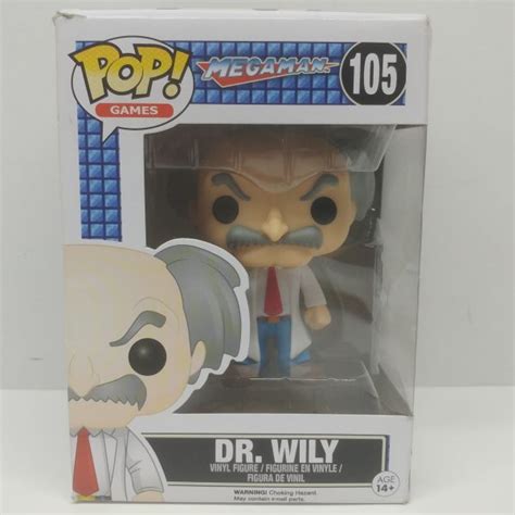 Dr Wily 105 Funko Pop Mega Man Vinyl Figure Milton Wares