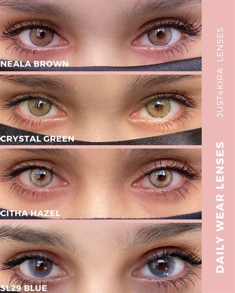 The Most Natural Colored Contacts Just4kira Colored Contacts Skin