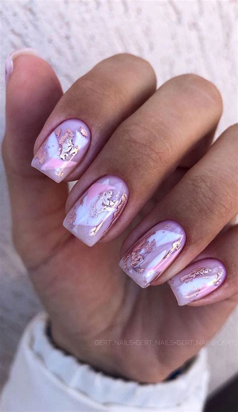 48 Most Beautiful Nail Designs To Inspire You Silver Line Neutral Nails
