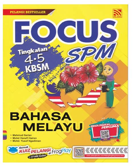 Sasbadi group, kota damansara, petaling jaya. Focus SPM KBSM Bahasa Melayu Tingkatan 4-5 - Bukuboy Malaysia