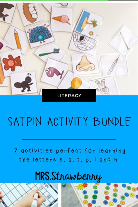 #satpin instagram videos and photos. This bundle of SATPIN activities are perfect for learning ...