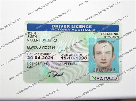 Fake Victorian Drivers License - recordsfasr