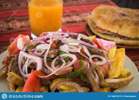 Pique Macho Is A Very Popular Dish From Bolivia Made Of Beef Cuts And Fried Sausages With Fries