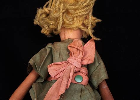 Antique American Clothespin Doll Ebth