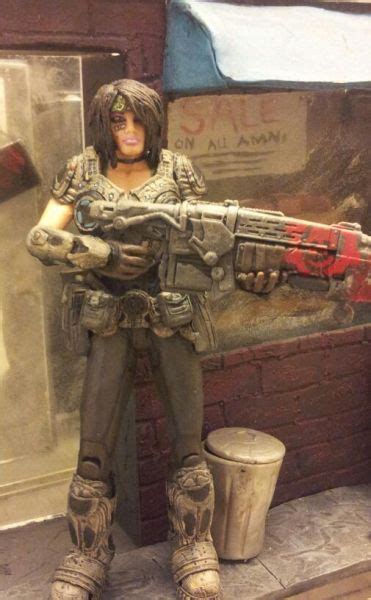 Sam Byrne Gears Of War Custom Action Figure