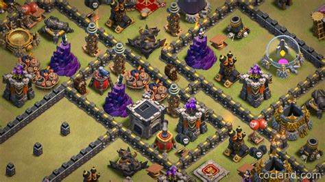 Coc th9 war base anti 3 stars link. Town Hall 9 Anti-3 Custom War Base | Clash of Clans Land