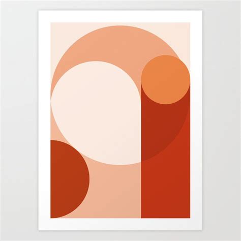 Abstract Minimal 9 Art Print By Thingdesign X Small Abstract