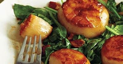 A delicious seafood spaghetti dish that is so low in calories you won't believe it. Low-calorie Recipe for Seared Sea Scallops - Natural ...