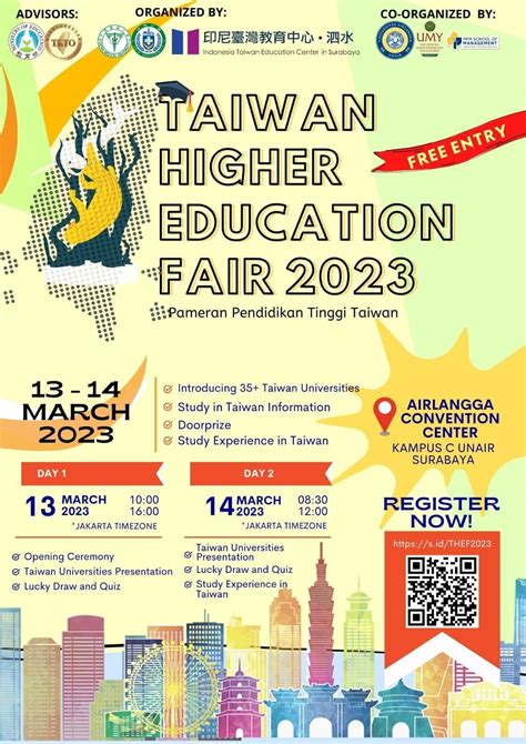 taiwan higher education fair 2023 universitas airlangga official website