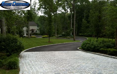 An exclusive pavers used only by strong rock pavers and nobody else. Cobblestone Apron- Asphalt Driveway - Nassau County, Long ...