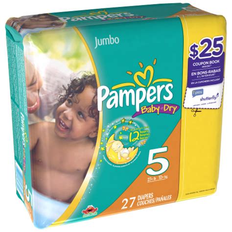 Pampers Baby Dry Size 5 Diapers 27 Count Ralphs