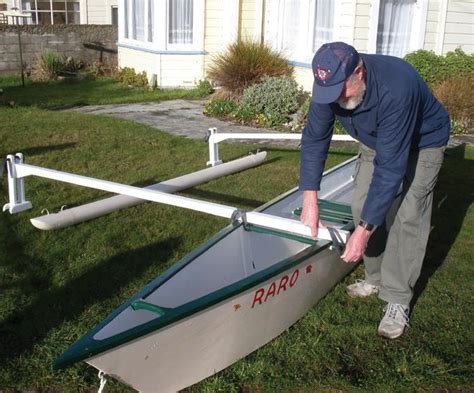 Make A Simple Outrigger Canoe The Shed