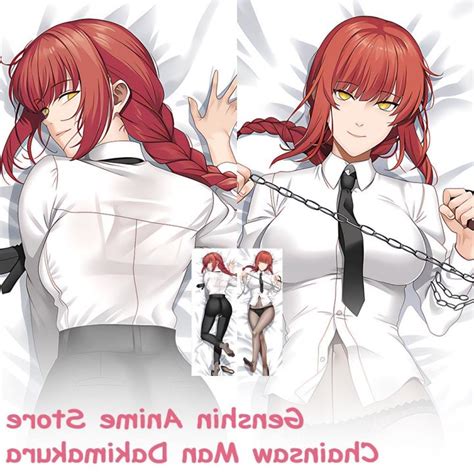 【ready Stock😎】 Chainsaw Man Dakimakura Anime Makima Cosplay Body Pillow