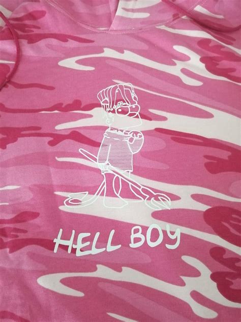 Superrradical Superrradical Lil Peep Pink Camo Hellboy Grailed