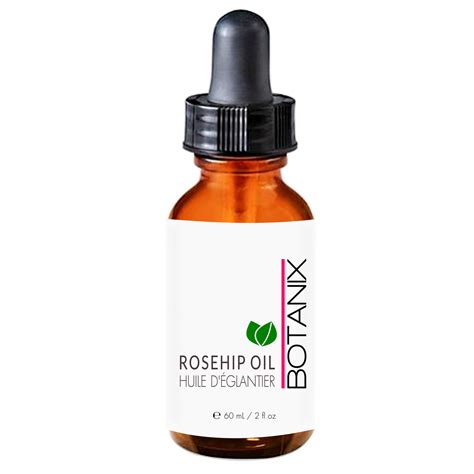 botanix rosehip oil 100 pure natural moisturizing oil for mature skin 60 ml 2 oz