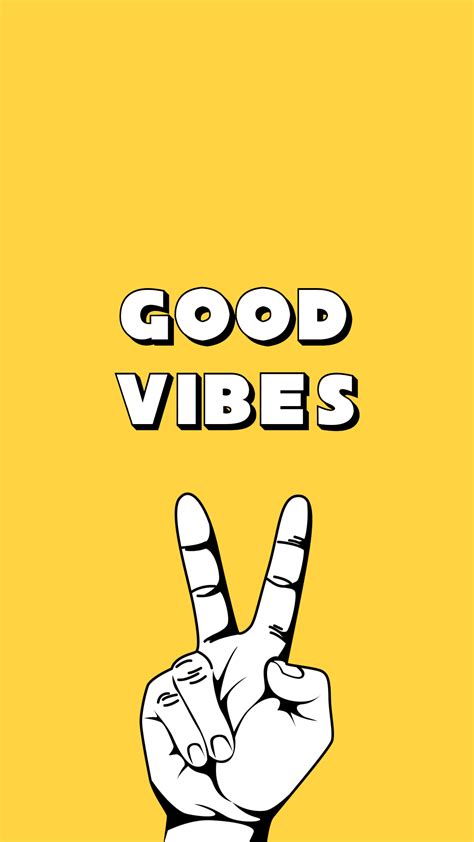 Musesh decorative wall tapestry, good vibes only words in neon light for bedroom living room outdoor 80x60 inch 4.7 out of 5 stars 2,419 $14.99 $ 14. Le fond d'écran de la bonne vibe - Douce Pagaille