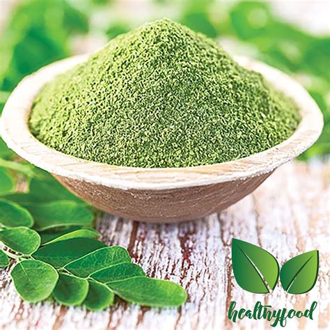 MORINGA POWDER - Healthyfood 100% Pure,Fresh and Organic gambar png