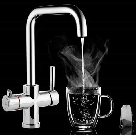 cassellie tri flow instant boiling water kitchen tap 3 in 1