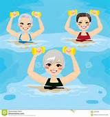 Aqua Aerobics Exercises For Seniors Images