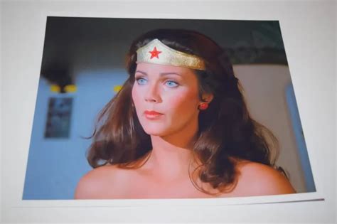 Lynda Carter Wonder Woman Pinup 8x10 Glossy Photo Busty Sexy Cleavage Tv 451 799 Picclick